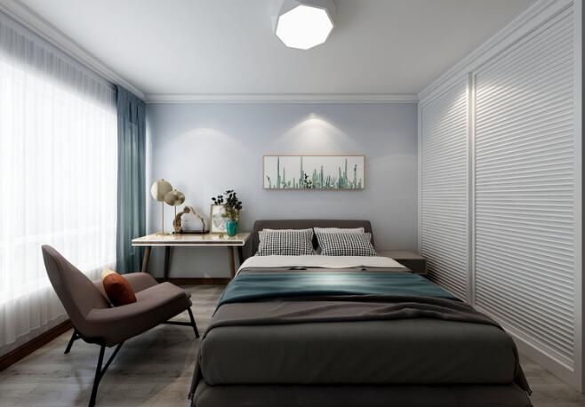 臥室裝修時，燈光也很重要